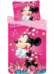 Vaiki&scaron;kas patalynės komplektas Minnie Mouse, 140x200, 2 dalių
