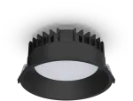 32,5W LED įleidžiamas &scaron;viestuvas TECH, juodas, 3000/4000K, dimeriuojamas, IP65, E3987270NDP