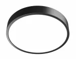 24W LED lubinis &scaron;viestuvas BOTTA, juodos/baltos sp., 2800/4000/6000K, IP44