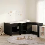 Lova Vaikų Auk&scaron;tas Lovos Rėmas su Ra&scaron;omuoju Stalu 2 vnt.
