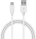 SMARTLINE Įkrovimo kabelis USB-A/USB-C baltas 100 cm