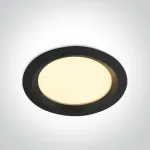 30W LED įleidžiamas vidaus/lauko &scaron;viestuvas, juodas, 3000/4000/5000K, IP65, 10130BX/B/V