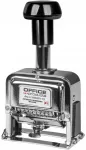OfficeProducts Numerator automatinis OFFICE PRODUCTS, 8 cyfr, auk&scaron;tis liczb 4,5mm, sidabrinė (18502811-19)