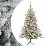 Dirbtinė kalėdinė eglutė su rutuliuku 120 cm 150 LED