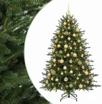 Dirbtinė kalėdinė eglutė su rutuliuku 240 cm 300 LED