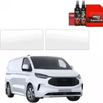 GrizzGlass Bespalvė apsauginė plėvelė BodyShield priekiniams slenk&scaron;čiams Ford Transit Custom (2022-2026) [2w1] (GRZ22206)