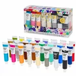 Avec Bv AKRILINIAI DAŽAI 24 AVEC COLORS VŪDŽIŲ RINKINYS 22ml