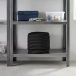 Daugiafunkcinė buitinė virvė 16 mm 50 m Juoda PP