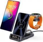 SwanScout belaidė sulankstoma įkrovimo stotelė Qi 18 W USB-C S10025