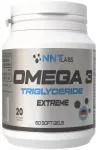 Omega-3 žuvų taukų kapsulės NNT Labs Omega 3 Triglyceride Extreme 60 kapsulių