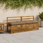 Suoliuko pagalvė VIANEN 100% poliesteris Taupe 160 x 40 x 12 cm
