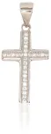 Diamond Sky Jewelry Sidabrinis kryželis su cirkoniais &bdquo;Sacred Cross IV&ldquo;