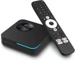 Vaizdo grotuvas Streaming box gx1 4k hdr10+ smart google tv grotuvas | ai funkcijos | 4 gb ram | wifi 6 lan usb | chromecast | netflix | prime video | disney+