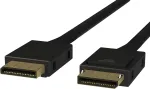 Linkup - Oculink Pcie Sff-8611 4i į Oculink Sff-8611 Ssd duomenų aktyvusis kabelis su nailono apvalkalu, 50 cm