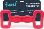 Fuzzl Eco Rubber Tugger - raudonas - tvirtas kramtomasis žaislas agresyviems kramtytojams, stiprus žaislas &scaron;unims, tvirtas žaislas &scaron;uniukams
