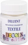 Decola skiediklis tekstilės dažams, 50 ml, spalvų skiediklis tekstilei, pagamintas Nevskaya Palitra