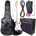 NOIR Nn Eg Set Bk gitaros rinkinys pradedantiesiems elektrinė gitara su stiprintuvu