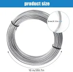 Aliuminio viela 3 mm x 10 m, lanksti, sidabrinė, papuo&scaron;alams ir amatams