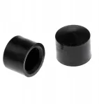 2 vnt. keičiami puodeliai riedlentės Longboard a&scaron;iai, juodi, 18 &times; 12 mm