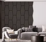 &Scaron;e&scaron;iakampė mink&scaron;ta plok&scaron;tė 60x30 velvetas