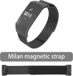 Be In Your Mind pakaitinis laikrodžio dirželis, suderinamas su Fitbit Charge 3/3 Se Charge 4/4 Se, nerūdijančio plieno magnetinis laikrodžio dirželis, reguliuojamas dirželis S/l