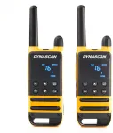 Ne&scaron;iojama radijo stotelė PNI Dynascan P19 PMR, 446MHz, 0,5W, 16 kanalų, IP54, 2 vienetų rinkinys