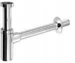 Sapho Bruckner praustuvo sifonas 5/4", Dn32, apvalus, chromas