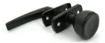 Rankenos komplektas vartams siauras skydelis 32mm juodas xl-tools