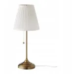 IQ Ikea arstid stalinė naktinė lempa žalvaris balta