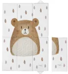 Sulankstomas vystymo kilimėlis Ceba Baby Basic Bear Buddy, 40 &times; 60 cm