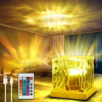 Trumpets žvaigždėto dangaus projektorius, usb įkraunama poliarinė &scaron;viesos lempa, &scaron;iaurės pa&scaron;vaistės lempa su 16 rgb spalvų, aurora projektorius su nuotoliniu valdymu kambario dekoravimui, suaugusiems, vaikams