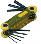 Ki&scaron;eninis &scaron;e&scaron;iakampių raktų rinkinys PROXXON