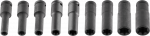 Neo Tools Smūginiai Torx antgaliai, 1/2', 9 dalių rinkinys, E10-E24, CrMo