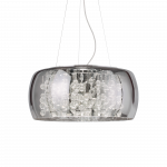 Pakabinamas &scaron;viestuvas Ideal Lux Suspended lamp with 8 lights AUDI-80, G9, pilka