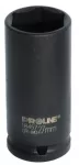 Nasadka &Scaron;e&scaron;iakampė smūginė galvutė, prailginta, cr-mo 3/4" 22 mm proline