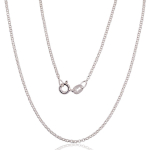 Sidabrinė grandinėlė Rollo 1 mm - 2.3 g. - 1 mm. - 42