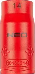 Neo Tools 1/2 colio &scaron;e&scaron;iakampis lizdas 14 mm 1000 V