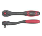 YATO terk&scaron;lė 1/4" WYGIĘTA POWLEKANA - Juodas 0293