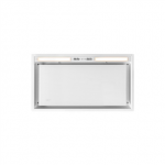 Gartraukis Novy Hood Crystal 26050 Canopy Energy efficiency class B Plotis 60 cm 600 m&sup3;/h Push buttons LED Baltas
