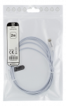 USB-C Lightning kabelis, 2m, pintas, sidabrinė EPZI / USBC-1314