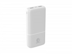Rebeltec powerbank P20 10W 20000mAh baltos spalvos