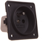 Hager Polo 961952505 Berker Integro Lizdas single su/u su padidinta apsauga nuo kontakto 16A IP20 antracitas 961952505