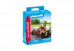 PLAYMOBIL SPECIAL PLUS Vaikas su lenktyniniu automobiliu 71480