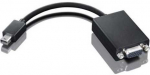 AV adapteris Lenovo DisplayPort - D-Sub (VGA), juodas (DP į VGA vaizdo adapteris)