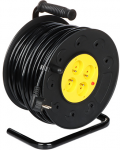 Blow PR-61 maitinimo ilgintuvas 4 lizdai su įžeminimu 50m PVC būgnas 3x2.5mm