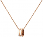Daniel Wellington Stilingas bronzinis karoliai su apvaliu pakabuku Emalie DW00400153
