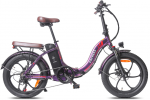 Elektrinis dviratis FAFREES F20 Pro, 20", violetinis, 250W, 18Ah