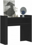 Konsolinis staliukas, juodas, 100x35x90cm, apdirbta mediena