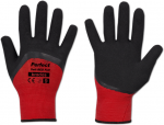 Sodo ir darbo pir&scaron;tinės Bradas PERFECT SOFT Raudonas FULL, 9 dydis, 6 vnt.
