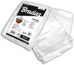 Sustiprintas tentas Bradas Baltas, 4 x 5 m, 90 g/m&sup2;